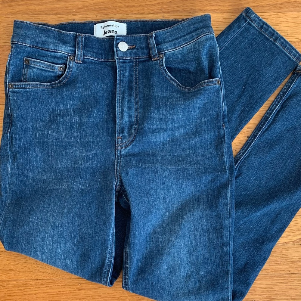 Reformation Harper High Rise Skinny Jeans